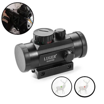 New Tactical Hunting 1X40RD Red Dot Scope Optical Scope 11mm/20mm Rail Mount Rifle Scope Holographic Sight Airsoft Accessories
New Tactical Hunting 1X40RD Red Dot Scope Optical Scope 11mm/20mm Rail Mount Rifle Scope Holographic Sight Airsoft Accessories