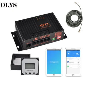 OLYS 10A 12V APP Bluetooth MPPT Solar Charge Controller Panel Battery Intelligent Regulator for RV Boat Car PV Solar Panel Kit
OLYS 10A 12V APP Bluetooth MPPT Solar Charge Controller Panel Battery Intelligent Regulator for RV Boat Car PV Solar Panel Kit