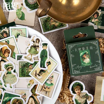 Kawaii Boxed Sticker Cute Beautiful Angel Girl Sticky Paper Sticker Stationery Scrapbooking Diary Decoration Journal Photo Album 
Kawaii Boxed Sticker Cute Beautiful Angel Girl Sticky Paper Sticker Stationery Scrapbooking Diary Decoration Journal Photo Album