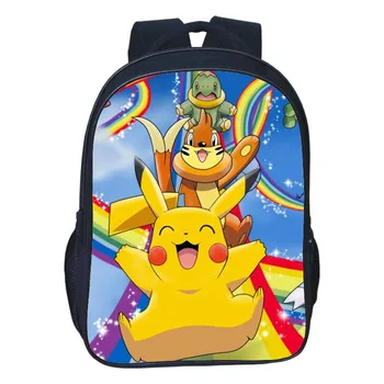 Cute Pokemon Pikachu Backpacks 16inch Back to School Bags Students Boys Girls Rucksack Laptop Backpack for Teenagers Travel Bags
Cute Pokemon Pikachu Backpacks 16inch Back to School Bags Students Boys Girls Rucksack Laptop Backpack for Teenagers Travel Bags