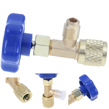 1/4 SAE Auto AC Can Tap Valve Bottle Opener For R22 R134a R410A low pressure Gas Refrigerant Air-conditioning Car Refrigeration
1/4 SAE Auto AC Can Tap Valve Bottle Opener For R22 R134a R410A low pressure Gas Refrigerant Air-conditioning Car Refrigeration