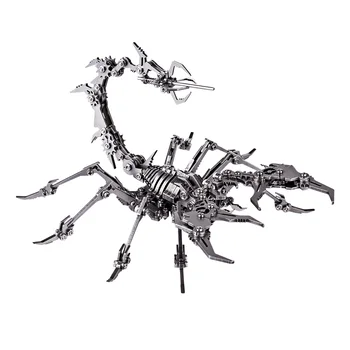 Small Ornaments Home Decor 3D Puzzle Scorpion King 3D Stainless Steel DIY Assembled Detachable Model Christmas Gifts 2019
Small Ornaments Home Decor 3D Puzzle Scorpion King 3D Stainless Steel DIY Assembled Detachable Model Christmas Gifts 2019