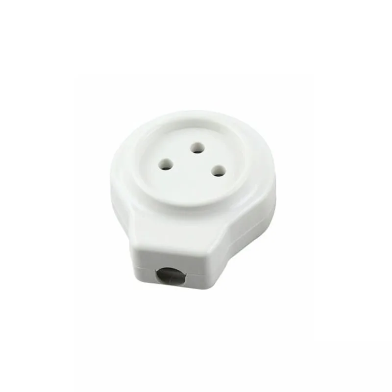 3Pin Israel Female Socket 16A 250V Electrical Power Rewireable Socket Extension Cord Connector Socket
3Pin Israel Female Socket 16A 250V Electrical Power Rewireable Socket Extension Cord Connector Socket