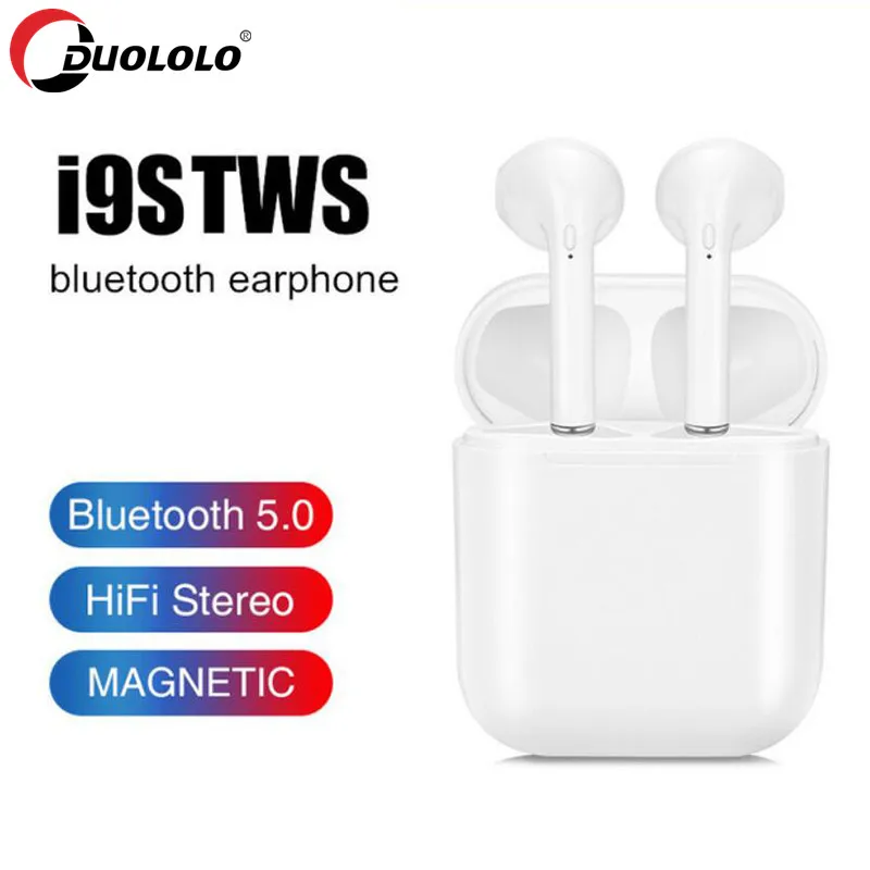 Hot Sell DUOLOLO i9s TWS Mini Wireless Bluetooth Earphone Stereo Earbud Headset With Charging Box Mic For All Smart phone
Hot Sell DUOLOLO i9s TWS Mini Wireless Bluetooth Earphone Stereo Earbud Headset With Charging Box Mic For All Smart phone