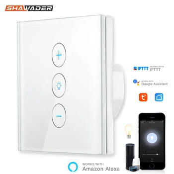 Smart WiFi Touch Dimming Switch Intelligent Panel European Regulation App Remote Voice Control work with Alexa Google Home IFTTT
Smart WiFi Touch Dimming Switch Intelligent Panel European Regulation App Remote Voice Control work with Alexa Google Home IFTTT