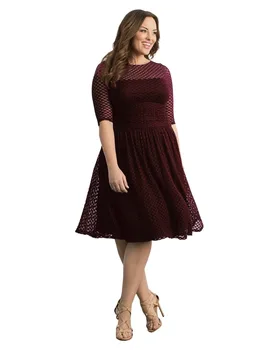 BacklakeGirls 2020 Sexy Polka Dot Lace Dress Women O Neck Half Sleeves Knee Length Female Polka Dot Plus Size Dresses Ropa Mujer
BacklakeGirls 2020 Sexy Polka Dot Lace Dress Women O Neck Half Sleeves Knee Length Female Polka Dot Plus Size Dresses Ropa Mujer