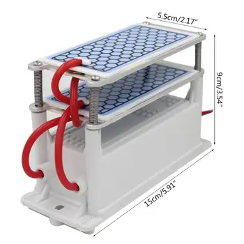 20g/h Portable Ozone Generator Ozonizer Water Purifier Air Cleaner Sterilizer Treatment Formaldehyde Removal AC 110/220V DC 12V
20g/h Portable Ozone Generator Ozonizer Water Purifier Air Cleaner Sterilizer Treatment Formaldehyde Removal AC 110/220V DC 12V