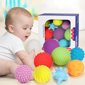 Infant Hand Catching The Ball Toy Baby's Toy Hand Grasping Ball Soft Ball For Touch And Massage For Baby Growing Toy 
Infant Hand Catching The Ball Toy Baby's Toy Hand Grasping Ball Soft Ball For Touch And Massage For Baby Growing Toy