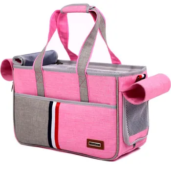 Pet Carrier Dog Airline Approved Soft-Sided Portable Travel Bag Handbag for Small Dogs Cats Puppies Kittens Rabbits
Pet Carrier Dog Airline Approved Soft-Sided Portable Travel Bag Handbag for Small Dogs Cats Puppies Kittens Rabbits