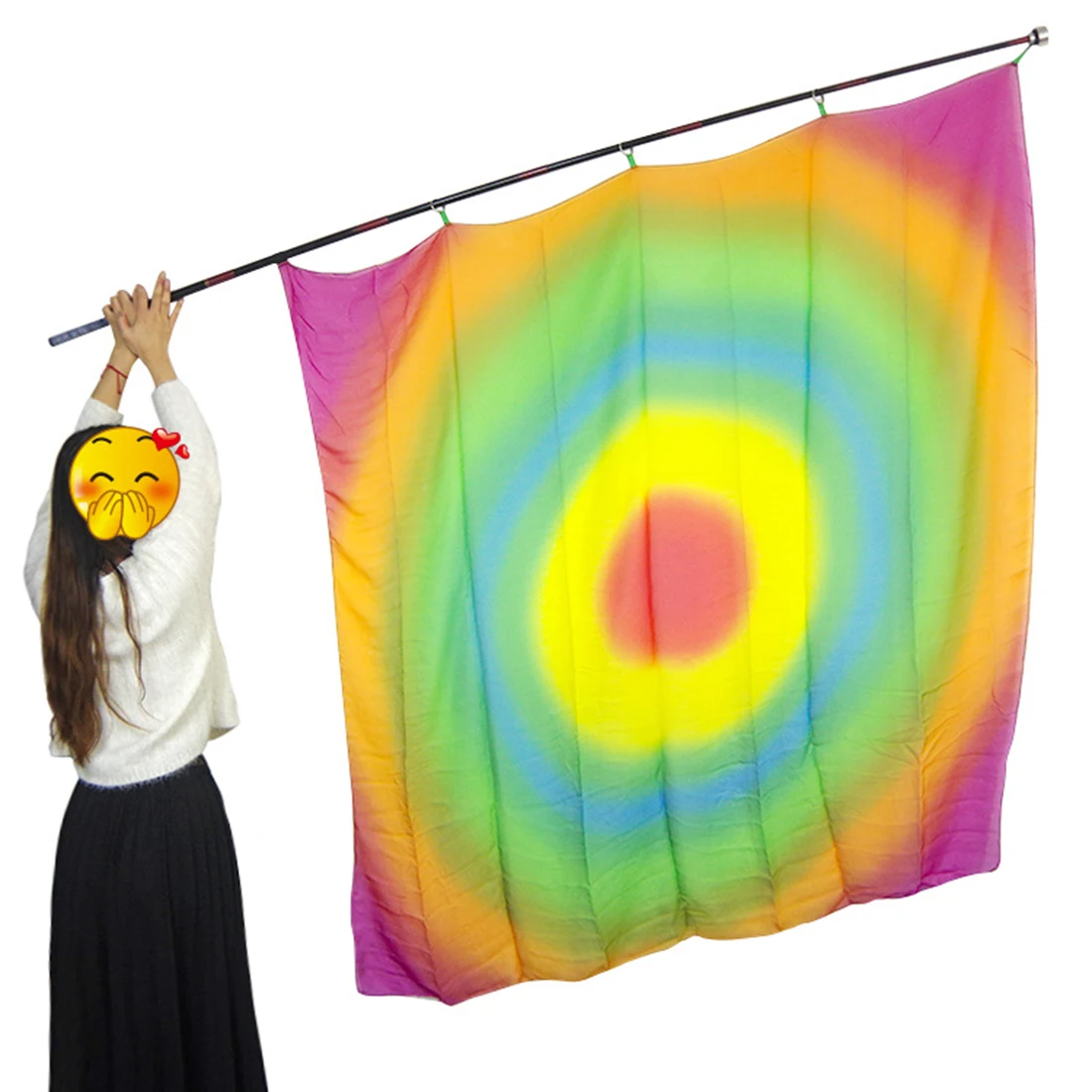 Rowsfire New Empty Pole To Flag Silk Magic Tricks Professional Magic Prop - Sun Pattern
Rowsfire New Empty Pole To Flag Silk Magic Tricks Professional Magic Prop - Sun Pattern