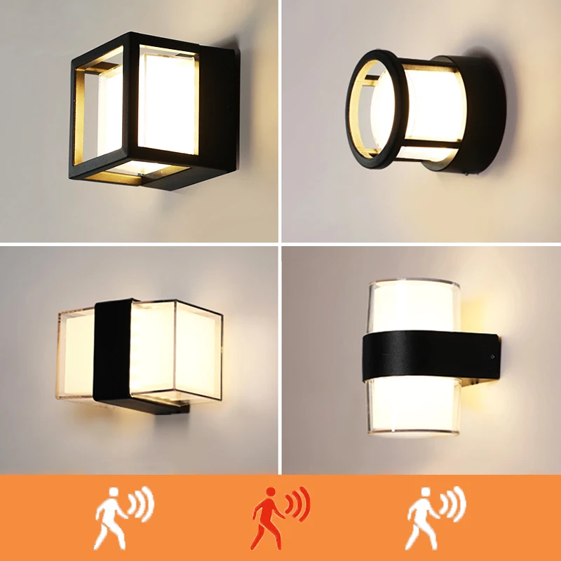 LED Outdoor Wall Lamp Waterproof Wall Light Radar Motion Sensor 90-260V Aluminum Courtyard Garden Porch Corridor Induction Lamp
LED Outdoor Wall Lamp Waterproof Wall Light Radar Motion Sensor 90-260V Aluminum Courtyard Garden Porch Corridor Induction Lamp