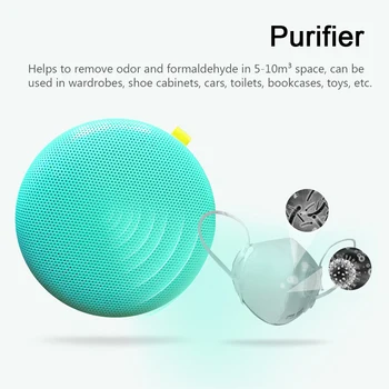 Mini Portable Air Purifier Deodorizer Formaldehyde Removal Machine for Car Home Shoe Cabinet Wardrobe Suitable for 5-10m³ Size
Mini Portable Air Purifier Deodorizer Formaldehyde Removal Machine for Car Home Shoe Cabinet Wardrobe Suitable for 5-10m³ Size