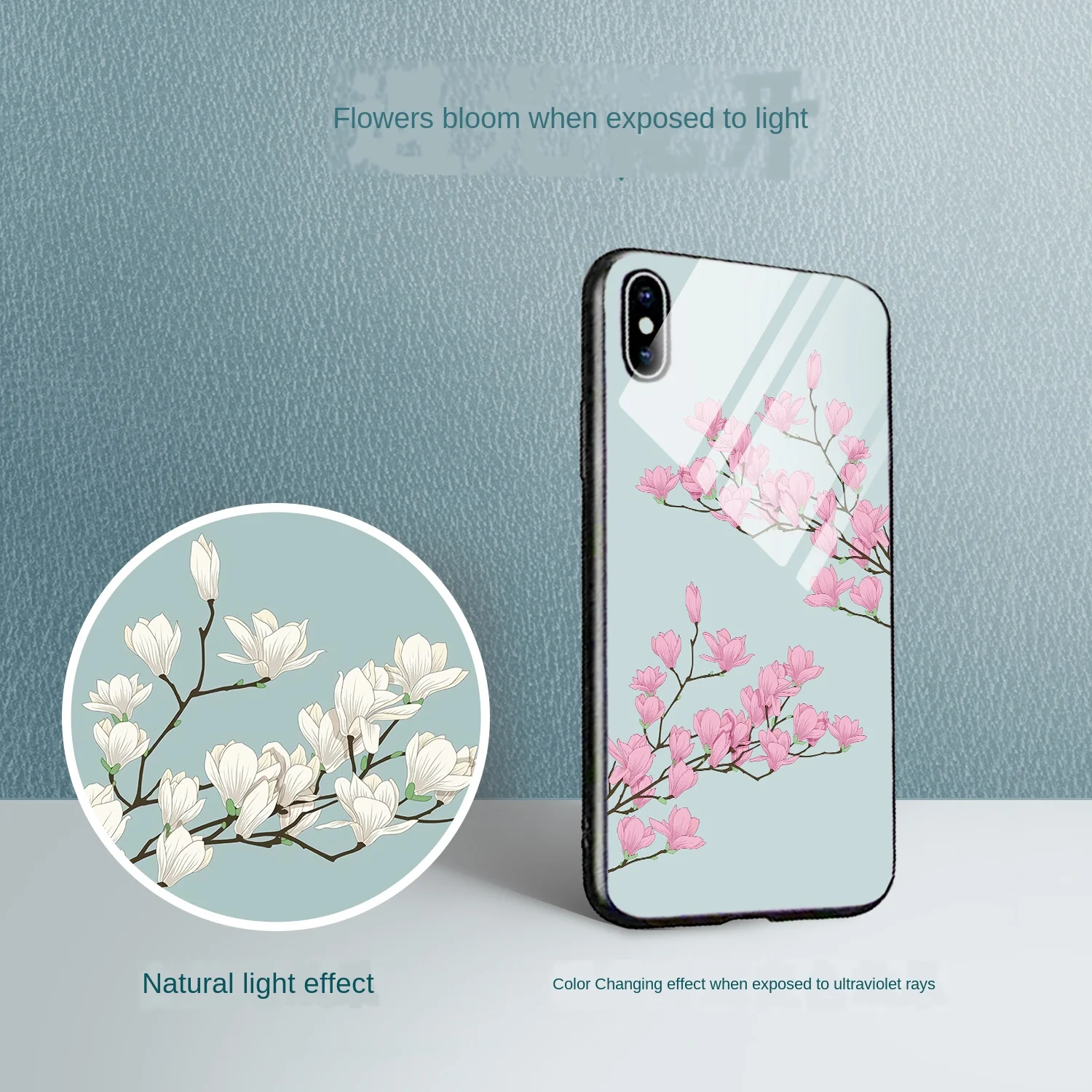The New UV Discoloration Flowering Tempered Glass Mobile Phone Shell iPhone X Case PopSocket for Mobile Phones
The New UV Discoloration Flowering Tempered Glass Mobile Phone Shell iPhone X Case PopSocket for Mobile Phones