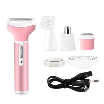 4 in 1 Electric Epilator For Women Female Nose Hair Trimmer Beard Shaver Eyebrow Trimer Hair Removal
4 in 1 Electric Epilator For Women Female Nose Hair Trimmer Beard Shaver Eyebrow Trimer Hair Removal