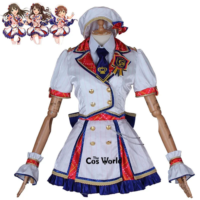 THE IDOLM@STER CINDERELLA GIRLS 6th Anniversary Memorial Party Shimamura Uzuki Dress Uniform Outfit Anime Cosplay Costumes
THE IDOLM@STER CINDERELLA GIRLS 6th Anniversary Memorial Party Shimamura Uzuki Dress Uniform Outfit Anime Cosplay Costumes