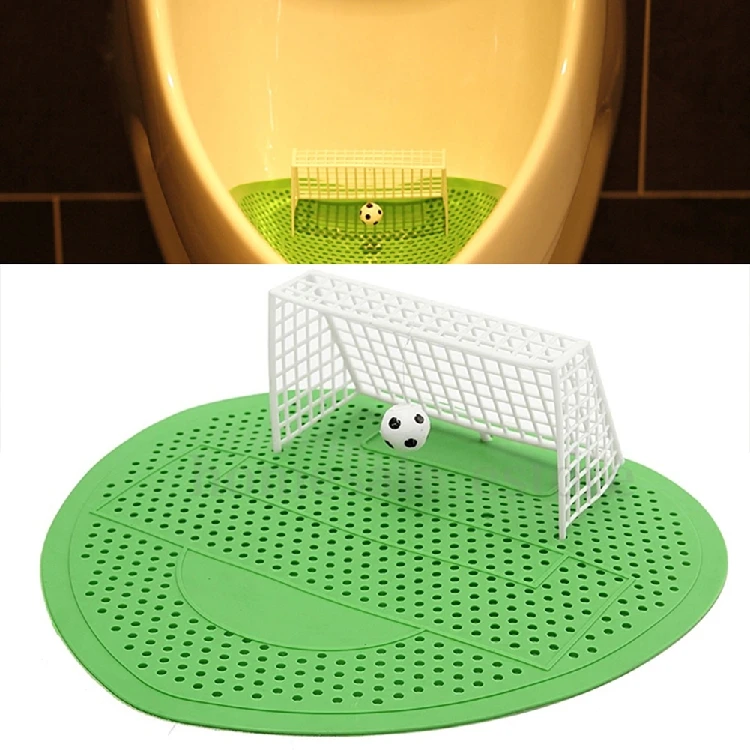 Description Picture 5 of itemGoal Urinal Football Shooting Mat Urinal Male Toilet Clean Deodorant Bathroom Urinal Pad Leather Aromatic Tool Men's Toilette