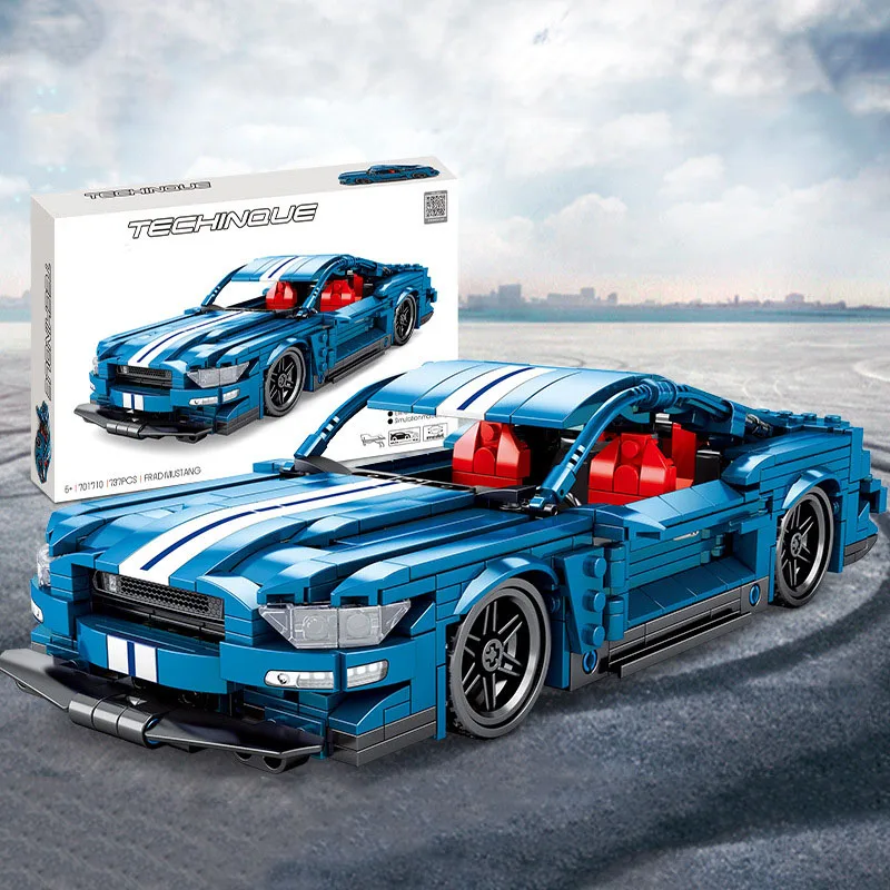 Mustang Pull Back Sports Car Model Kit Compatible Legoing Boys DIY Educational Assembled Building Blocks Brick Children Toys P48
Mustang Pull Back Sports Car Model Kit Compatible Legoing Boys DIY Educational Assembled Building Blocks Brick Children Toys P48