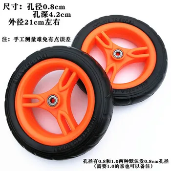 2pcs 8.5inch 81/2x2 50-134 wheel for Children's tricycle tire accessories foam wheel baby bike rear wheel baby bike toy wheel
2pcs 8.5inch 81/2x2 50-134 wheel for Children's tricycle tire accessories foam wheel baby bike rear wheel baby bike toy wheel