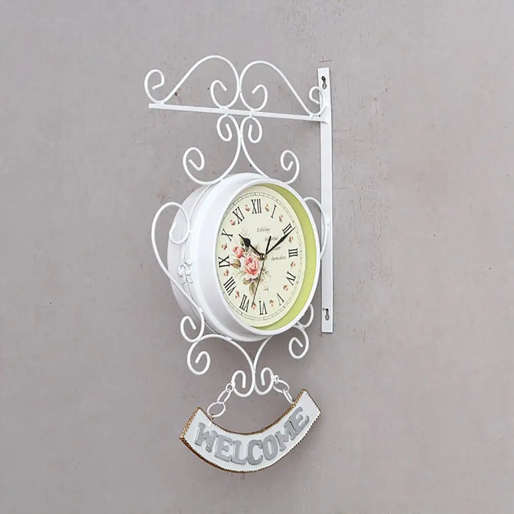 100% Brand New And High Quality Cockerel Bell Retro Beautiful Outdoor Double Side Clock Garden Wall Outside Bracket Station 
100% Brand New And High Quality Cockerel Bell Retro Beautiful Outdoor Double Side Clock Garden Wall Outside Bracket Station