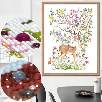 2020 new arrival 5D Special Shaped Diamond Painting deer Animal Embroidery full Round drill decorations for home
2020 new arrival 5D Special Shaped Diamond Painting deer Animal Embroidery full Round drill decorations for home