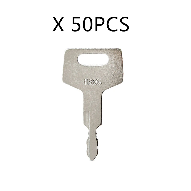 

50 Pcs H806 Key For Takeuchi New Holland Excavator Case Gehl Track Skid Steer Loader BU1698X2 Free Shipping