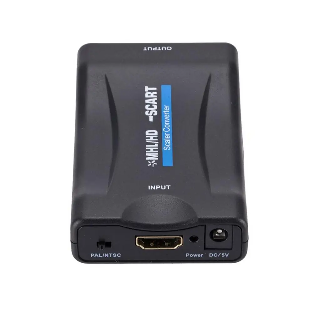 Фото HDMI-совместимый преобразователь 1080P в SCART Video Audio высококлассный AV-сигнала