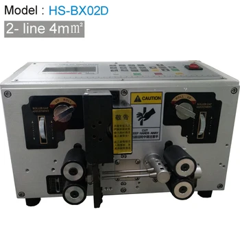 Automatic Wire Cutting and Stripping Peeling Machine 2-Wire Feed Cable Stripper Machine for Cable 4mm2 AWG11
Automatic Wire Cutting and Stripping Peeling Machine 2-Wire Feed Cable Stripper Machine for Cable 4mm2 AWG11