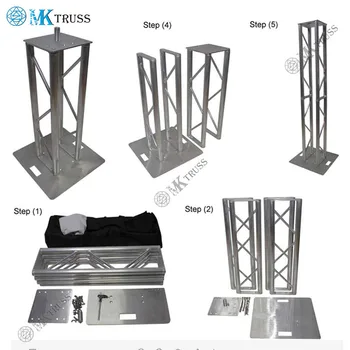 Aluminum truss dj flex tower with all truss accessories for truss display show event
Aluminum truss dj flex tower with all truss accessories for truss display show event