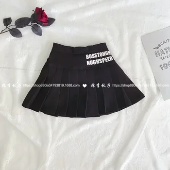 2020 autumn new children's high waist all-match printed letter pleated skirt skirt pants A-line skirt girls
2020 autumn new children's high waist all-match printed letter pleated skirt skirt pants A-line skirt girls