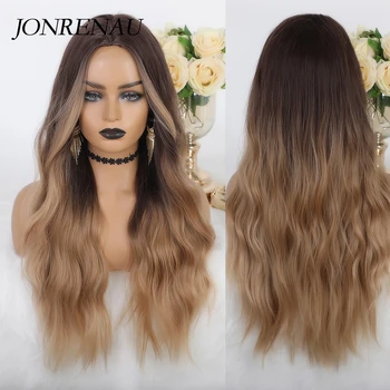 JONRENAU Synthetic Wigs with Bangs Light Brown Mixed Blonde Long Natural Wave Hair Party Wigs for White/Black Women
JONRENAU Synthetic Wigs with Bangs Light Brown Mixed Blonde Long Natural Wave Hair Party Wigs for White/Black Women