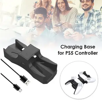 For PS5 Controller Fast Charging Dock Station Dual USB Charger Stand for Sony PS5 Controller Joystick Handle Gamepad
For PS5 Controller Fast Charging Dock Station Dual USB Charger Stand for Sony PS5 Controller Joystick Handle Gamepad