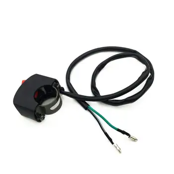 Motorcycle Headlight Modified Switch-Two-Wire Switch Plastic Switch Assembly Flameout Handle Motorcycle ATV Bicycle