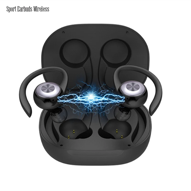 Sport Headphone Bluetooth V5.0 Wireless Earphones Running Earbuds Ear Hook Wireless Headsets IPX4 Waterproof With Mic
Sport Headphone Bluetooth V5.0 Wireless Earphones Running Earbuds Ear Hook Wireless Headsets IPX4 Waterproof With Mic