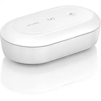 DishyKooker UV Sterilization Box For Mask Sanitizer Box Disinfection Sterilizing Phone Charging Wireless Charger
DishyKooker UV Sterilization Box For Mask Sanitizer Box Disinfection Sterilizing Phone Charging Wireless Charger