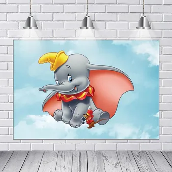 Photography Backdrops Clouds Sky Cartoon Dumbo Elephant Custom Photo Studio Backdrop Background Vinyl Photo Background
Photography Backdrops Clouds Sky Cartoon Dumbo Elephant Custom Photo Studio Backdrop Background Vinyl Photo Background