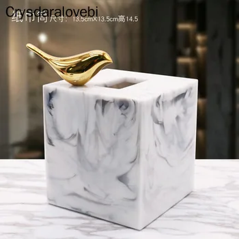 Marble Texture Resin Tissue Box European Bookbox Decor Living Room Multi-function Paper Towel Case Bathroom Accessory Roll Paper
Marble Texture Resin Tissue Box European Bookbox Decor Living Room Multi-function Paper Towel Case Bathroom Accessory Roll Paper