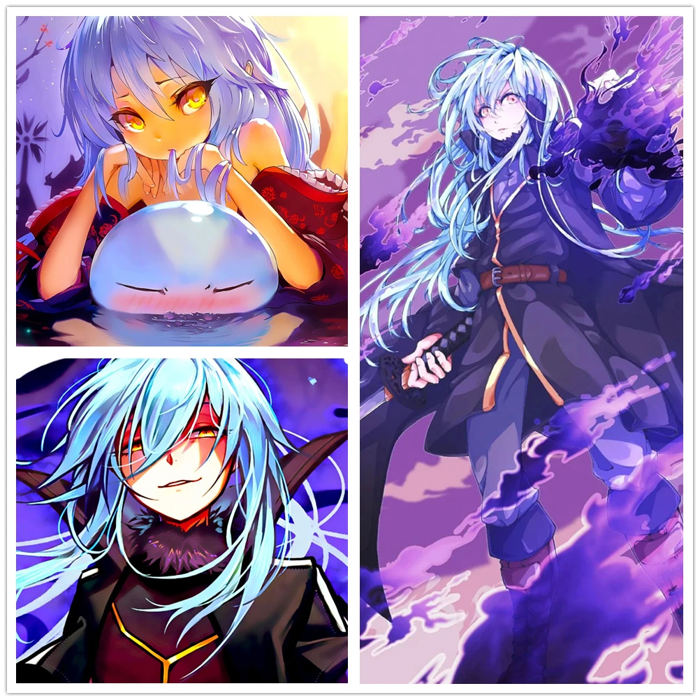 Аниме постер Rimuru Tempest Slime домашний декор hd живопись Декор настенная Постер для