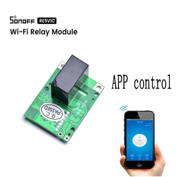 Itead Sonoff RE5V1C 5V DC Wifi Inching/Selflock Dry Contact Relay Module Work Via EWelink Support Amazon Alexa Google Home IFTTT
Itead Sonoff RE5V1C 5V DC Wifi Inching/Selflock Dry Contact Relay Module Work Via EWelink Support Amazon Alexa Google Home IFTTT