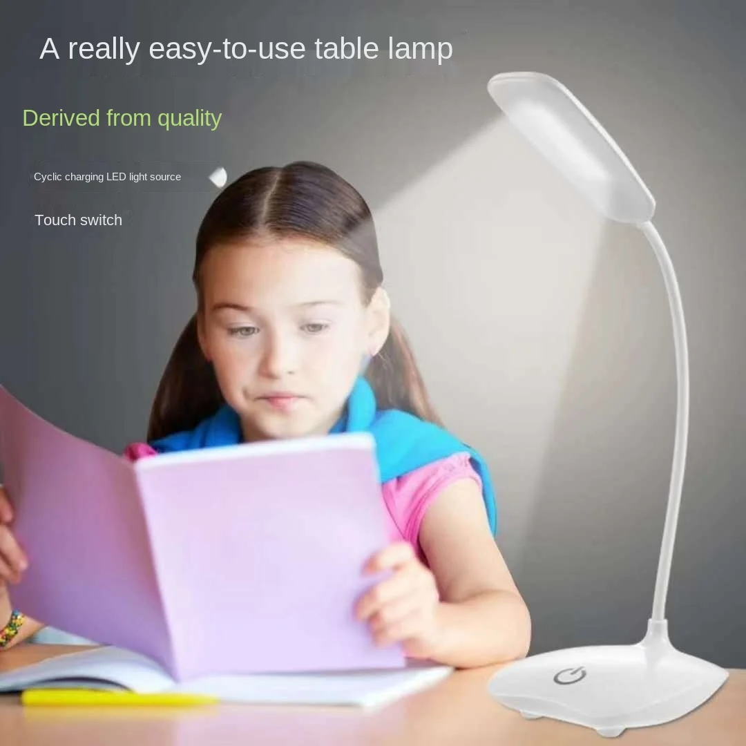 LED Lamp Bedroom Bedside Nightlight Charging Touch USB Small Table Lamp for Children's Eye Protection
LED Lamp Bedroom Bedside Nightlight Charging Touch USB Small Table Lamp for Children's Eye Protection