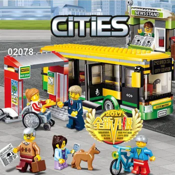 02078 60154 Compatible Lepining City Town Bus Station Classic Marvel Building Blocks 377pcs Newsstand Model Bricks Toys
02078 60154 Compatible Lepining City Town Bus Station Classic Marvel Building Blocks 377pcs Newsstand Model Bricks Toys
