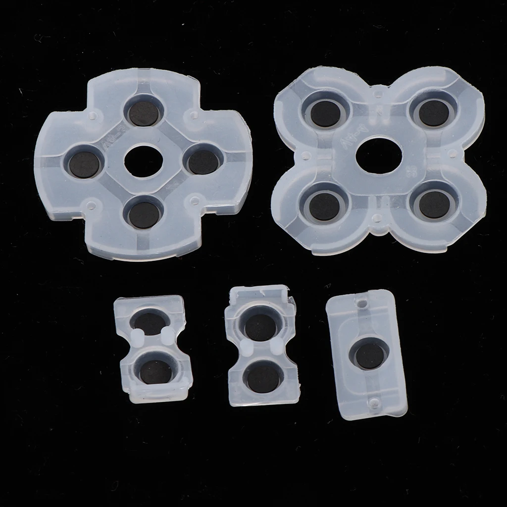 1 Set Silicone Conductive Rubber Pads for Playstation 4 PS4 Controller, Repair Replacement Part (Old Version)
1 Set Silicone Conductive Rubber Pads for Playstation 4 PS4 Controller, Repair Replacement Part (Old Version)