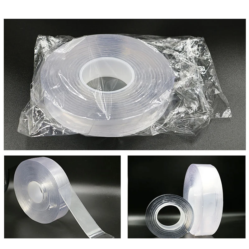 1M/3M/5M Home Nano Magic Tape Double Sided Tape Transparent No Print Reusable Waterproof Adhesive Stickers Easy Remove Cleanable
1M/3M/5M Home Nano Magic Tape Double Sided Tape Transparent No Print Reusable Waterproof Adhesive Stickers Easy Remove Cleanable