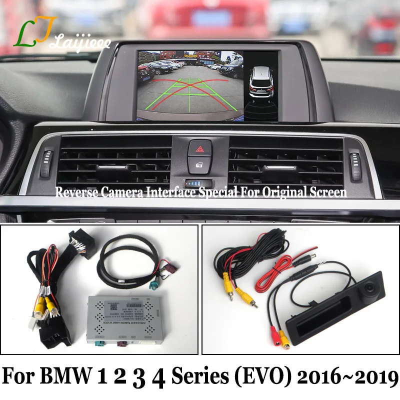 For BMW 1 2 3 4 F20 F21 F22 F23 F30 F31 F34 F32 F33 F36 2016~2019 iDrive 5.0 6.0 NBT EVO System OEM Screen HD Reverse Camera Kit
For BMW 1 2 3 4 F20 F21 F22 F23 F30 F31 F34 F32 F33 F36 2016~2019 iDrive 5.0 6.0 NBT EVO System OEM Screen HD Reverse Camera Kit