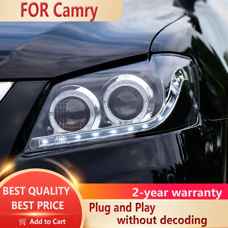 Car Styling for Toyota Camry Headlights 2009-2011 LED Headlight DRL Head Lamp Led Projector Automotive Accessories
Car Styling for Toyota Camry Headlights 2009-2011 LED Headlight DRL Head Lamp Led Projector Automotive Accessories