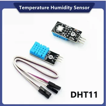 DHT11 Temperature And Humidity Sensor Temperature And Relative Humidity Sensor DHT11 Module With Cable For Arduino Diy Kit 1PC
DHT11 Temperature And Humidity Sensor Temperature And Relative Humidity Sensor DHT11 Module With Cable For Arduino Diy Kit 1PC