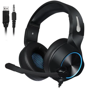 3.5mm Jack USB Wired Gaming Headphone Game Headset Nosie Cancelling Earpiece With Microphone Volumn Control For PS4 Xbox One PC
3.5mm Jack USB Wired Gaming Headphone Game Headset Nosie Cancelling Earpiece With Microphone Volumn Control For PS4 Xbox One PC