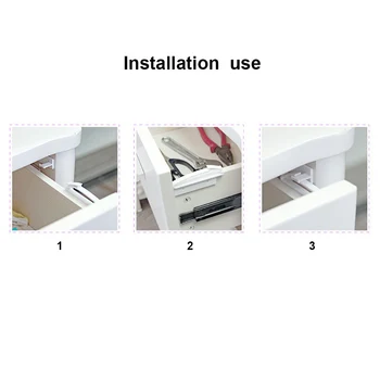 4 Pcs White Cabinet Lock Drawer Latch Multifunction Door Built In Baby Safety Protection Invisible ABS Adhesive Home Non Toxic
4 Pcs White Cabinet Lock Drawer Latch Multifunction Door Built In Baby Safety Protection Invisible ABS Adhesive Home Non Toxic