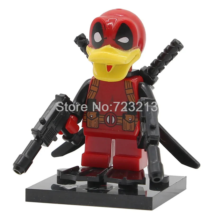 Single Deadpool Howard the duck Figure Super Hero Building Blocks Set Marvel Model Bricks Education Toys for Children Legoing
Single Deadpool Howard the duck Figure Super Hero Building Blocks Set Marvel Model Bricks Education Toys for Children Legoing