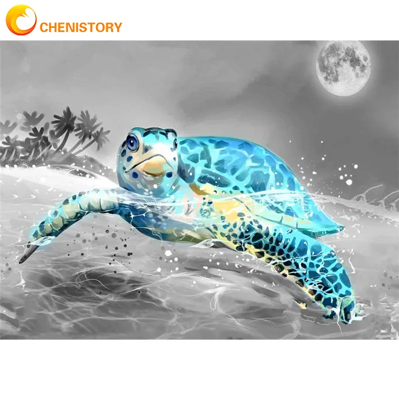 CHENISTORY Frame DIY Oil Painting By Numbers For Adults Sea Turtle Drawing Coloring By Numbers Animals Handmade For Home Decor
CHENISTORY Frame DIY Oil Painting By Numbers For Adults Sea Turtle Drawing Coloring By Numbers Animals Handmade For Home Decor