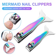 Mermaid Nail Clipper Stainless Steel Cuticle Remover Fish Tail Nail Cutter Manicure Pedicure Tool for Fingernails Nails Tools
Mermaid Nail Clipper Stainless Steel Cuticle Remover Fish Tail Nail Cutter Manicure Pedicure Tool for Fingernails Nails Tools